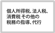 法人税その他の経営に関わる税務の指導、代行